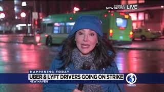 VIDEO: Uber, Lyft drivers rally over pay