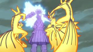 4K Naruto Vs Sasuke Final Battle-