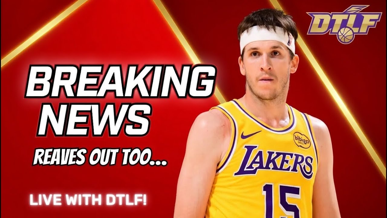 BREAKING NEWS: REAVES OUT FOR THE SEASON... - YouTube