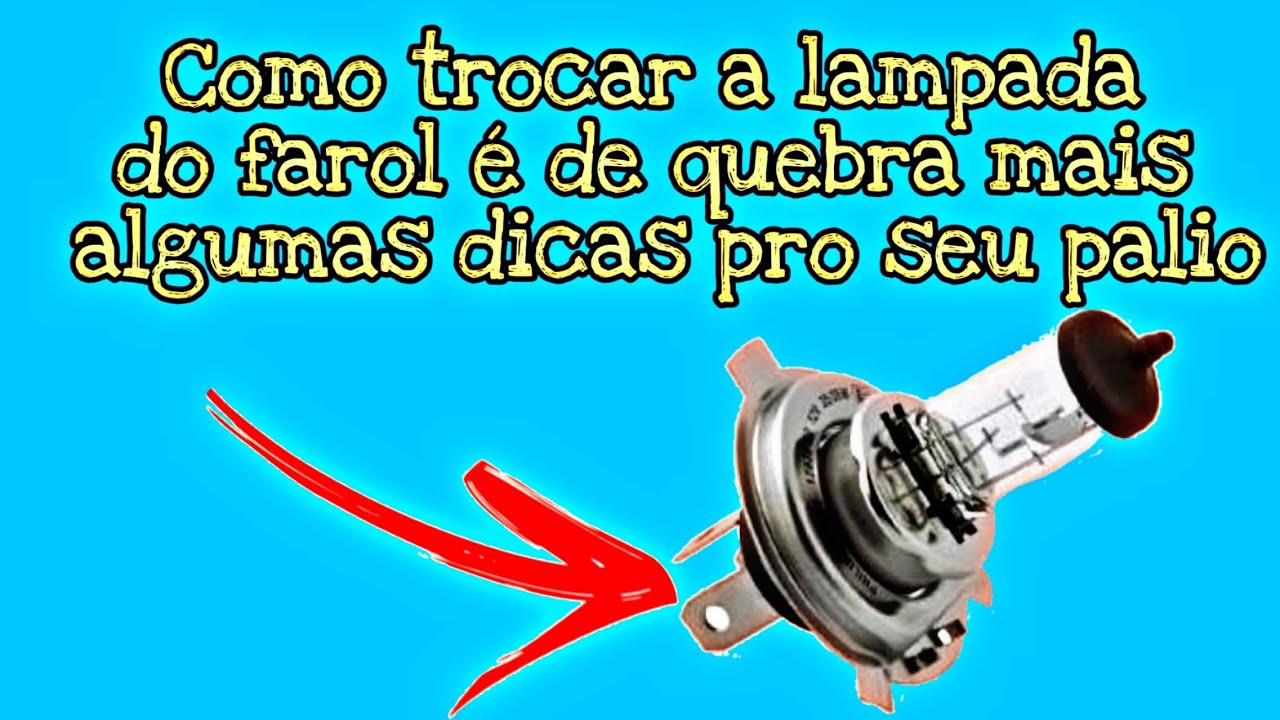 Dica de como trocar a lampada do farol - YouTube