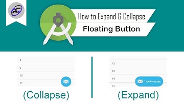 How to Expand And Collapse Floating Button in Android Studio | ExpandFloatingButton | Android Coding