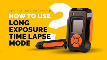 How to use the Long Exposure Time lapse Mode in MIOPS Smart+