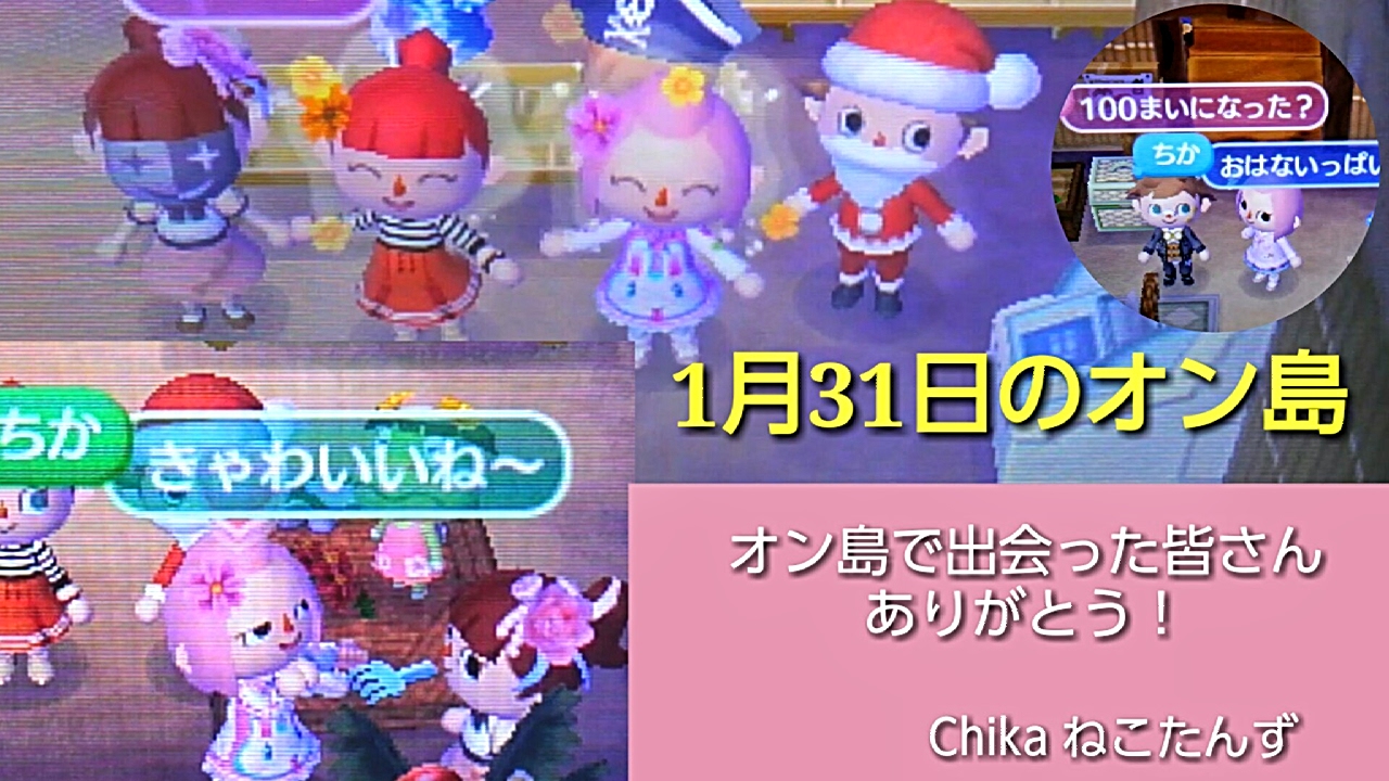 とびだせ どうぶつの森 1月31日のオン島 YouTube とびだせ どうぶつの森 1月31日のオン島 YouTube