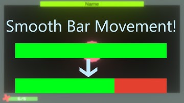 Smoothly Moving UI Bars in Unity! | Unity Tutorial