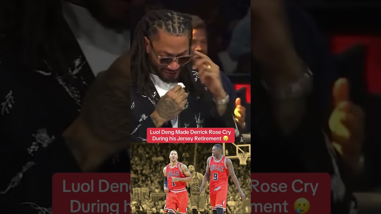 This D-Rose jersey retirement ceremony is too much 🥹