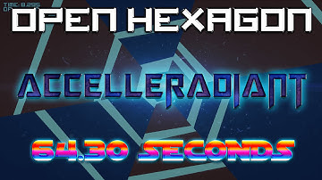 Open Hexagon 1.92 Accelleradiant 64.30 Seconds COMPLETE