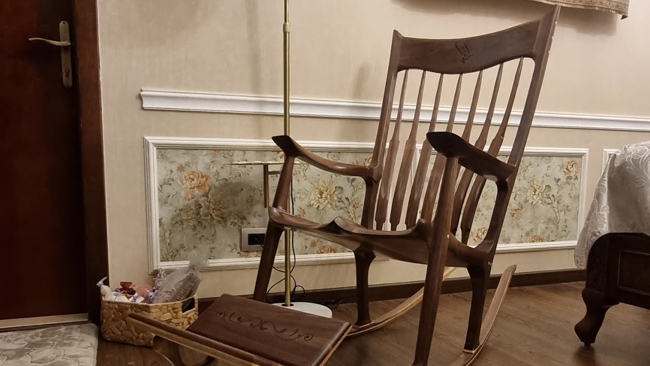 Sam Maloof inspired Rocking Chair