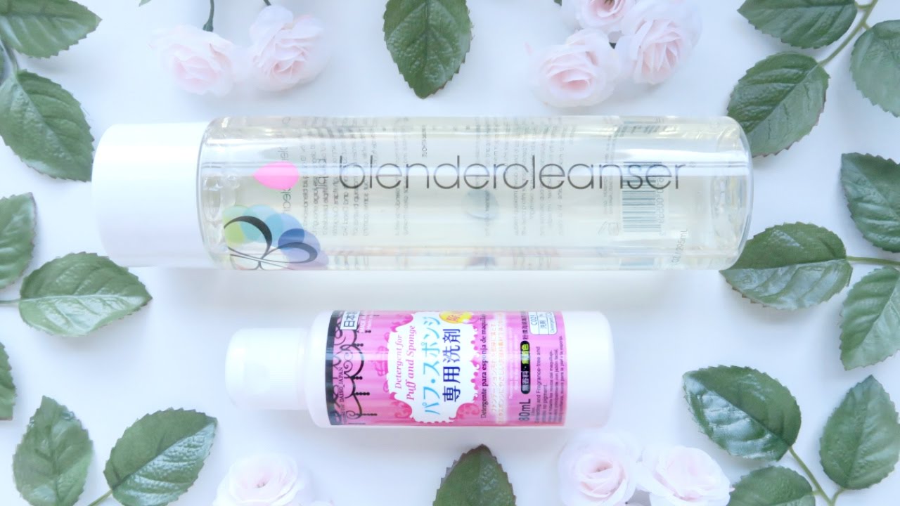 East VS West Beauty Blender Cleanser VS Daiso Puff Cleanser YouTube