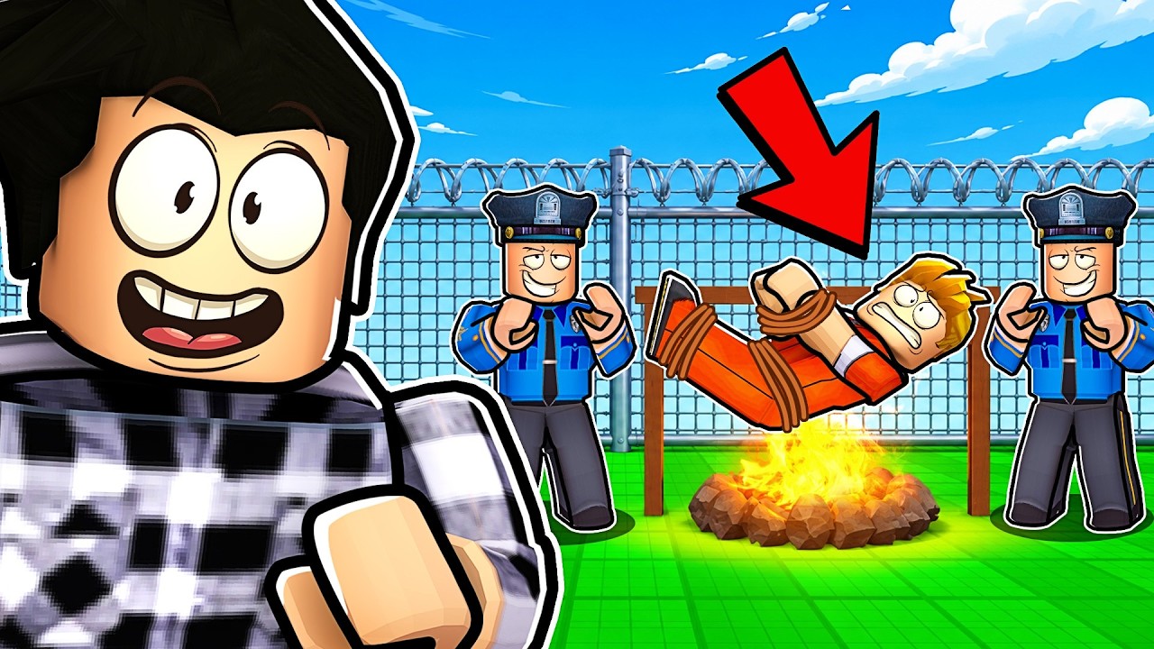 J'ai Envoyé mes Amis en Prison dans Roblox...