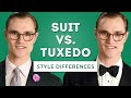 Suit vs. Tuxedo: Style Differences Explained