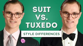 Suit vs. Tuxedo: Style Differences Explained