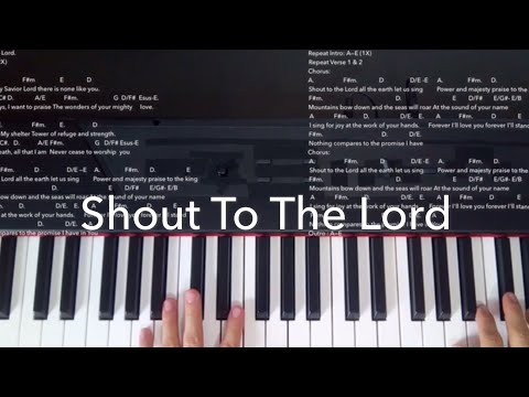 Shout To The Lord Chord Chart