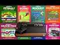 ألعاب زمان : يلا نلعب اتاري ! Atari 2600 - عشر العاب في حلقه !