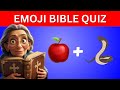Guess the Bible Character Emoji Quiz 🕊️ | Fun Bible Trivia Game | Bible Boss Quiz