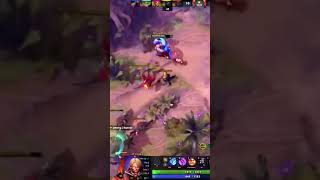 INVOKER SIMPLE COMBO TO KILL SILENCER #dota2 #shorts #shortvideo #shortsfeed #invokeddota #short
