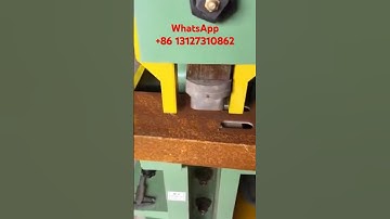 Channel steel punching and shearing machine, channel steel punching and punching machine,