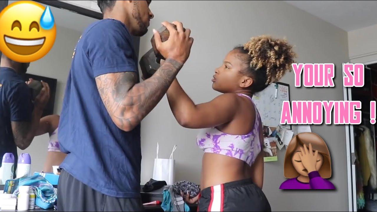 Annoying My Girlfriend Prank Black Pranksters