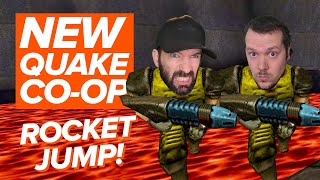 Quake Remastered Co-op Gameplay: ROCKET JUMP! | Andy and Mike play New Quake Episode!
