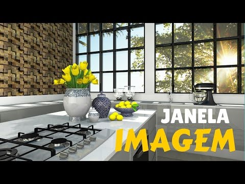 Vídeo: Como Inserir Uma Imagem Na Janela