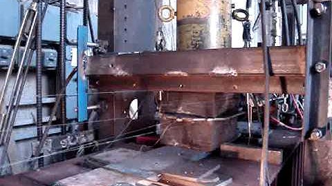 experimental/laboratory test on steel-laminated elastomeric bearings
