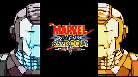 Marvel vs Capcom | Duo Team Attack | War Machine & Gold War Machine
