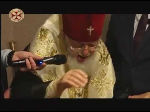 პატრიარქმა გარდაცვლილი ჯარისკაცის არჩილ ტატუნაშვილის მოსახსენებელი პანაშვიდი გადაიხადა