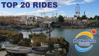 Top 20 Rides at PortAventura & Ferrari Land