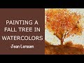 Watercolor Tip #9: Painting A Fall Tree