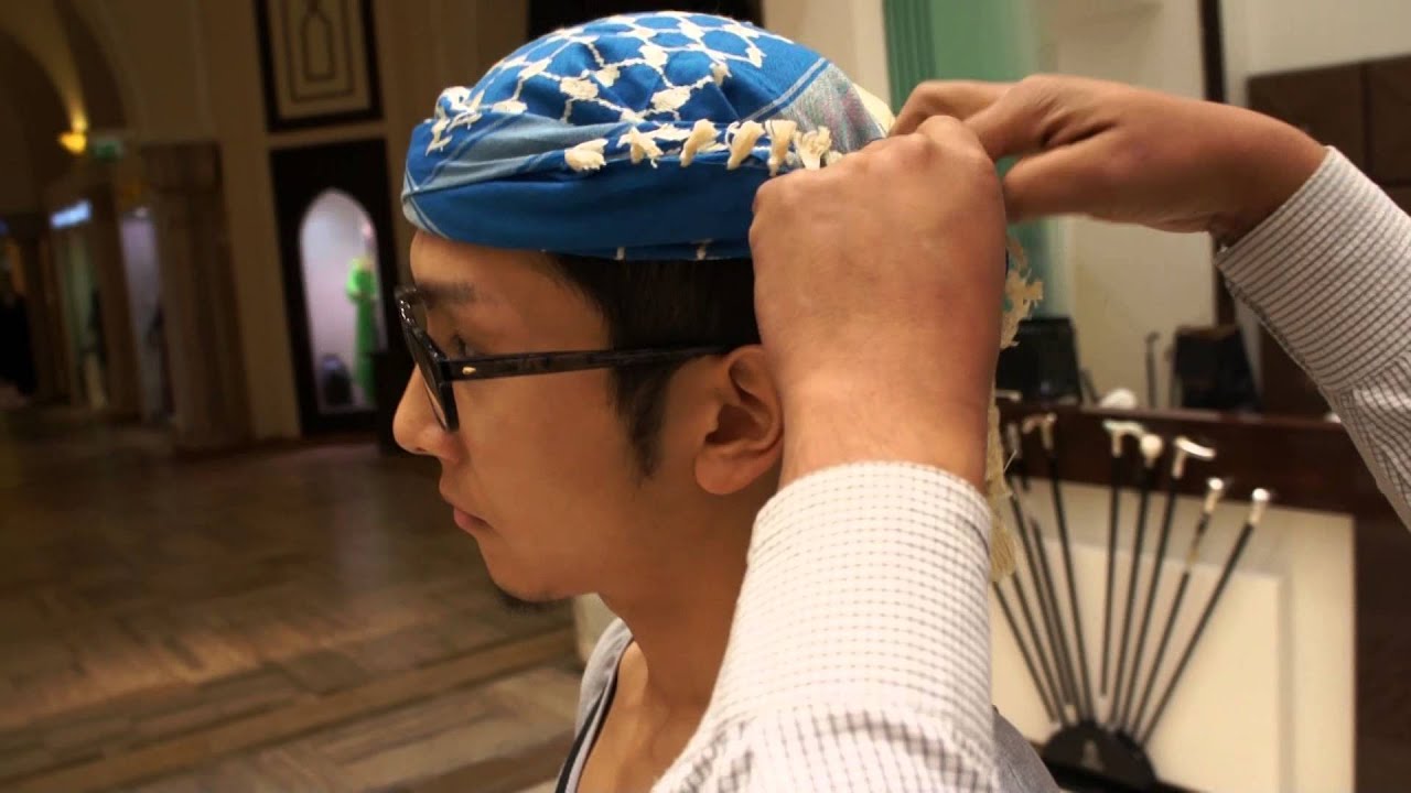 How To Wear A Turban ターバンの巻き方 Youtube
