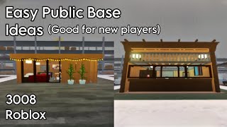 I MADE 3 EASY PUBLIC BASE IDEAS, GOOD FOR NEW PLAYERS! | MyelPlays