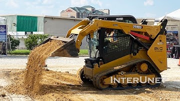 Operating CAT 259D3 Compact Track Loader