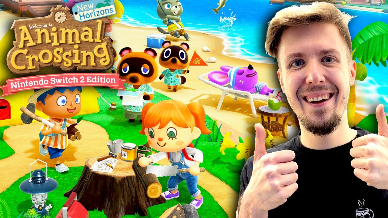 🏝️ Testuję *ANIMAL CROSSING: NEW HORIZONS* na NINTENDO SWITCH 2!