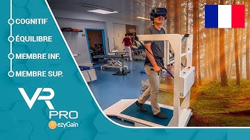 EzyGain VR Pro - Rééducation de la marche, de l