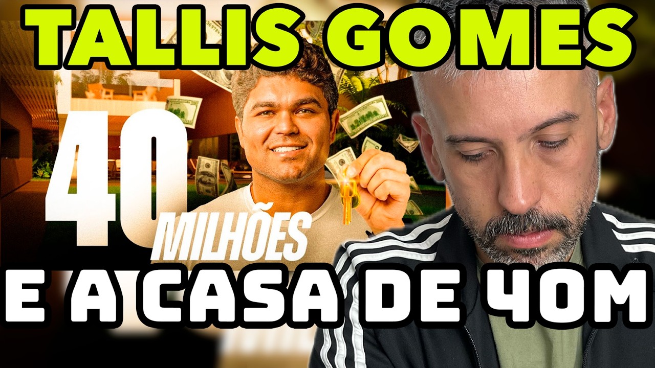 Tallis Gomes mostra MANSÃO de R$ 40 MILHÕES (te cuida primo rico) - Cortes da Live do Suco de Brasil