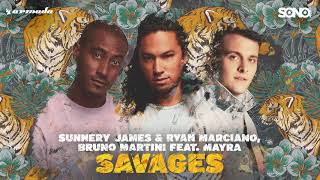 Video thumbnail of "Savages - Sunnery James & Ryan Marciano, Bruno Martini feat. Mayra"
