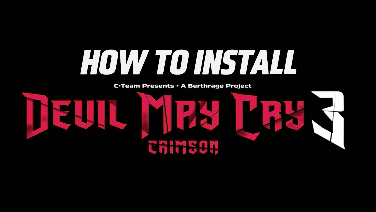 How to install dmc3 crimson beta zip installer method youtube