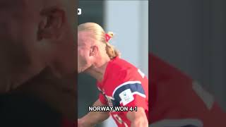 Haaland just played his first World Cup ever — at 25