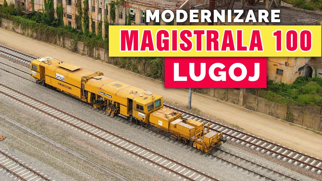 Stadiu lucrări GARA NOUĂ LUGOJ + Modernizare linia Caransebeș – Timișoara – Arad (MAGISTRALA 100)