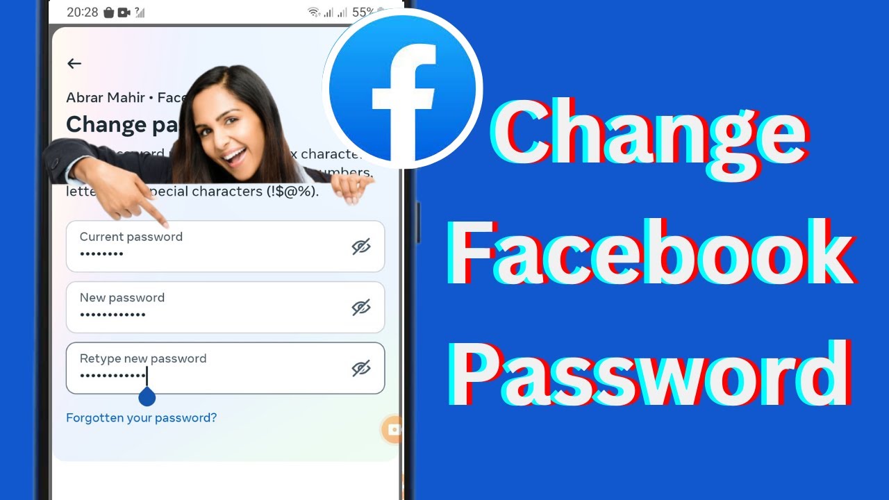 How to Change Facebook Password 2024 YouTube