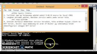 Configure & Synchronize time on windows server 2008