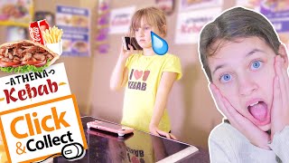 She Opens Her Click And Collect Kebab At Home - Challenge Studio Bubble Tea