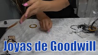 Goodwill Jewelry/Encontrando tesoros/Dumpster diving