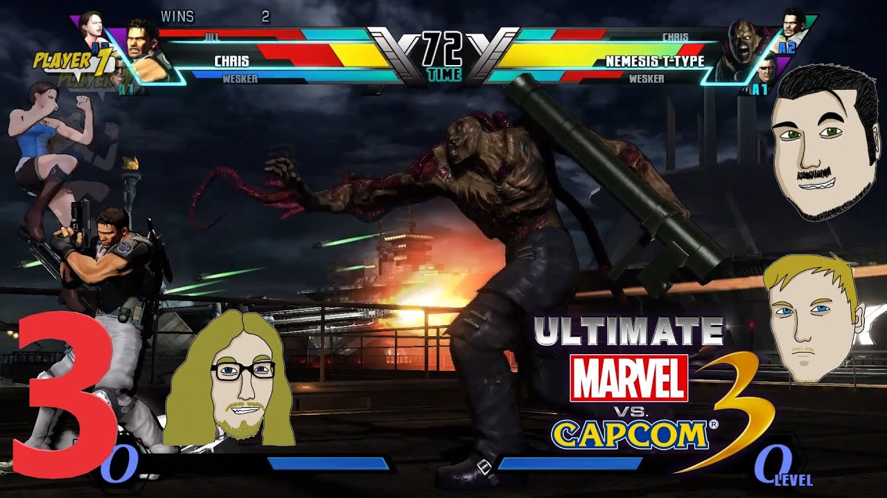 Resident Evil VS Resident Evil, Jill Vs Nemesis... Marvel Vs Capcom 3 ...
