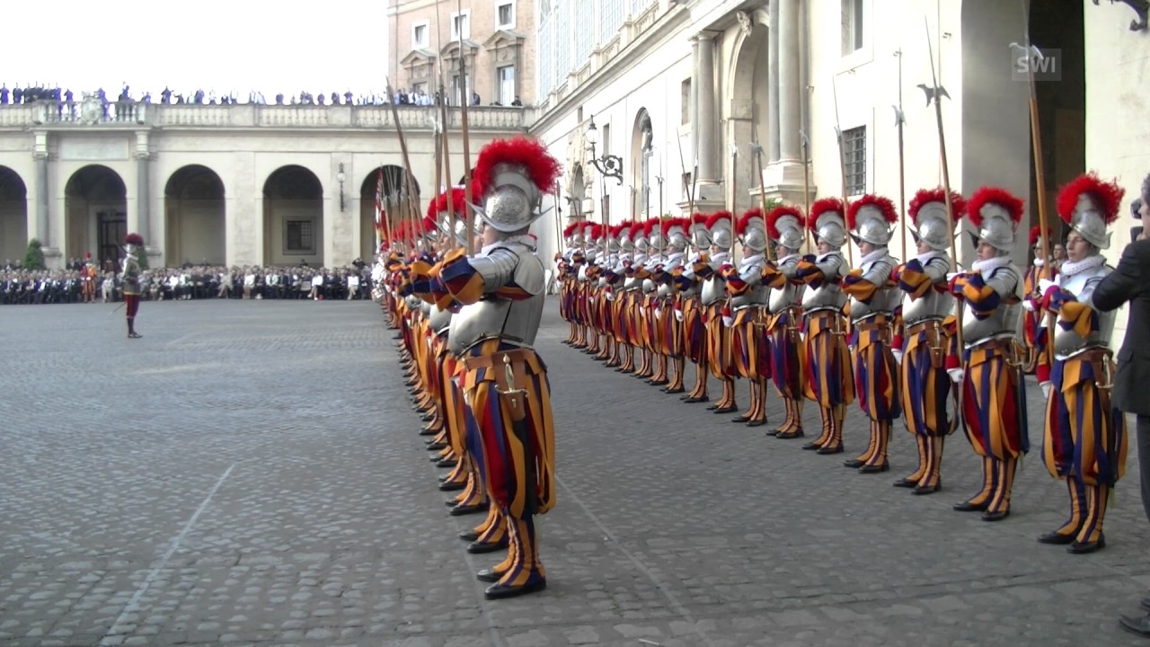 A cerimônia de juramento da Guarda Suíça Pontifícia