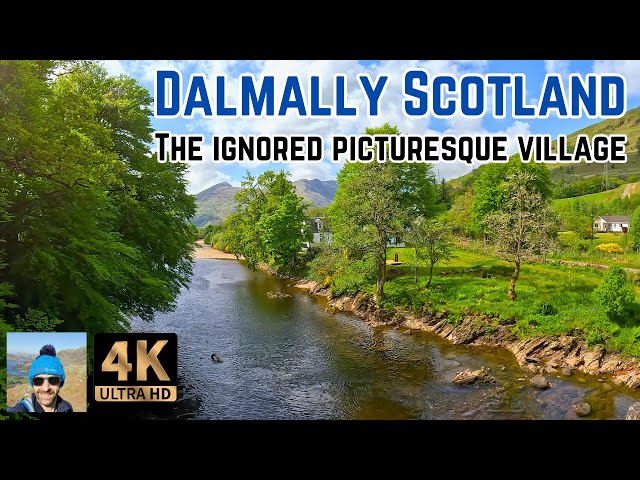 Travel vlog - The Ignored PICTURESQUE Village Of DALMALLY, Scotland Village Tour