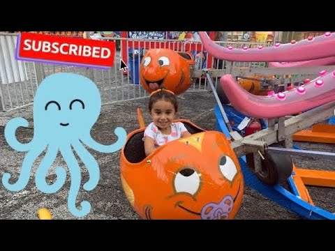 Kooty Pretend Play At The Kids Amusement Park