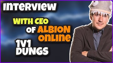 #Albion Online : INTERVIEW WITH CEO OF ALBION ONLINE! 1v1 DUNGEONS! #MMORPG Robin Henkys