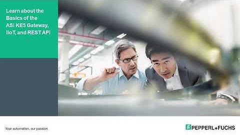 Learn about the Basics of the ASi KE5 Gateway, IIoT, and REST API