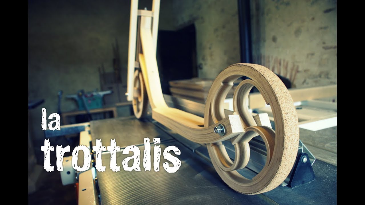 La Trottalis :: Fabrication collective d'une trottinette en bois