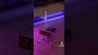 The Lunar Landscape:Mohit Bhoite's Binary-Coded Decimal Temperature Sculpture with LED Display! 🚀🌡️